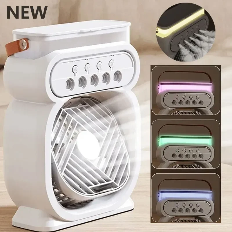 Hot 3 In 1 Fan AIr Conditioner Household Small Air Cooler LED Night Light Portable Humidifier Air Adjustment Fan Office Home Fan
Hot 3 In 1 Fan AIr Conditioner Household Small Air Cooler LED Night Light Portable Humidifier Air Adjustment Fan Office Home Fan