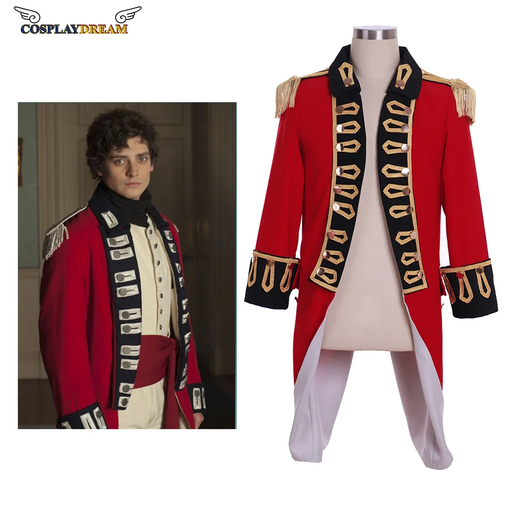 The Scandalous Lady W Cosplay Costume Richard Worsley Red Jacket Captain George Bisset Uniform 1770s Colonial Jacket
The Scandalous Lady W Cosplay Costume Richard Worsley Red Jacket Captain George Bisset Uniform 1770s Colonial Jacket
