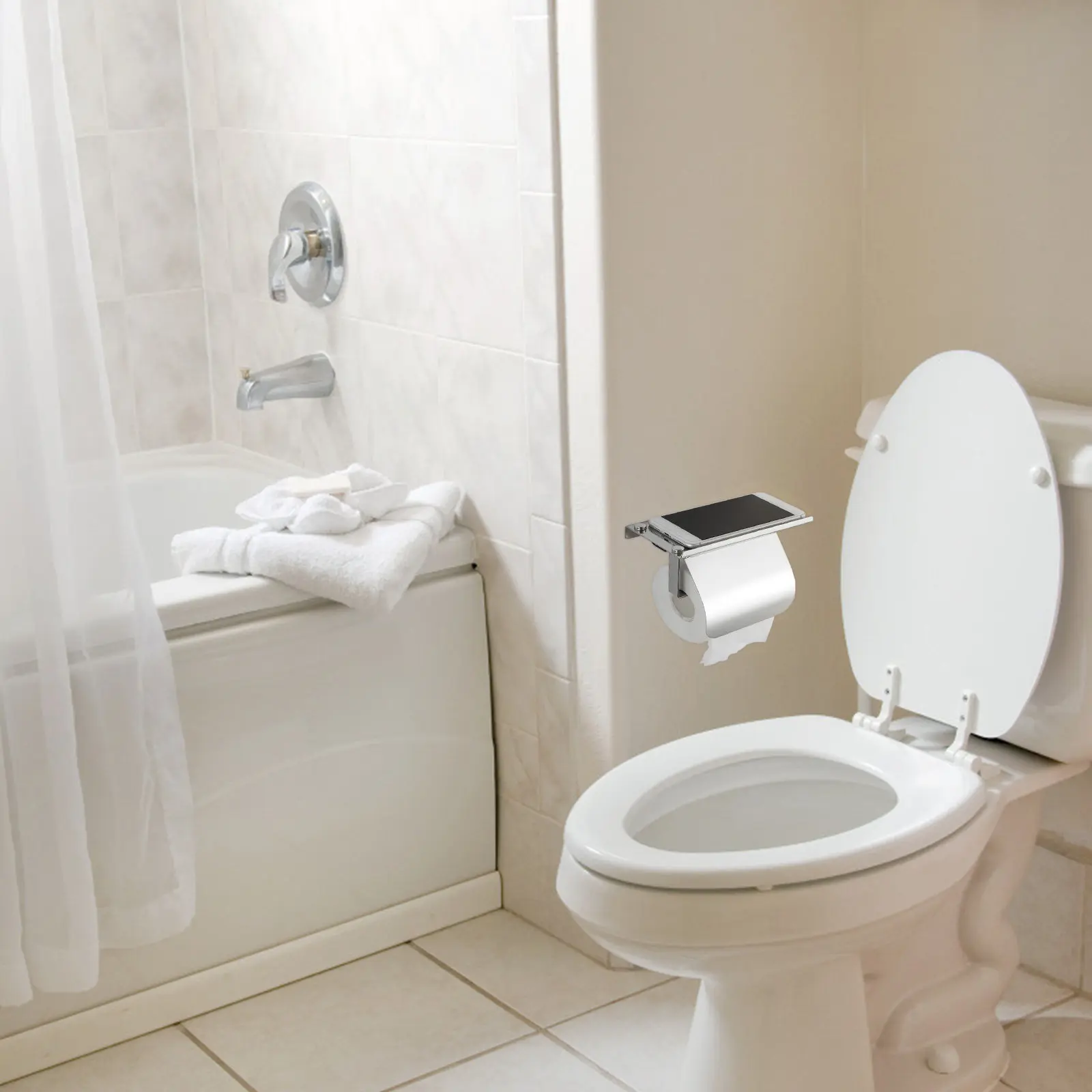 Bathroom Toilet Paper Dispenser Organizer Wall Mounted Simple Stylish Color Match Most Decoration Styles Housewarming Gift
Bathroom Toilet Paper Dispenser Organizer Wall Mounted Simple Stylish Color Match Most Decoration Styles Housewarming Gift