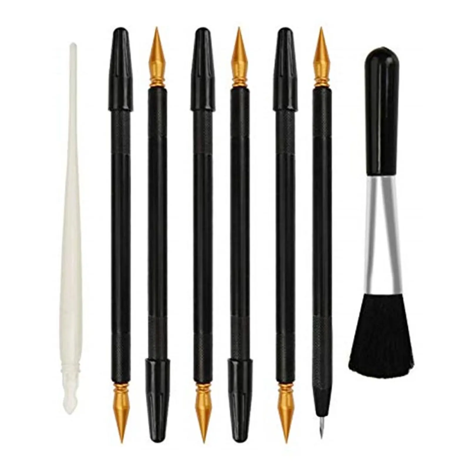 8Pcs Multifunctional Scratch Pen Set Expert Edition Ergonomic Curved Design Comfortable Grip Scratch Paper Painting Pen
8Pcs Multifunctional Scratch Pen Set Expert Edition Ergonomic Curved Design Comfortable Grip Scratch Paper Painting Pen