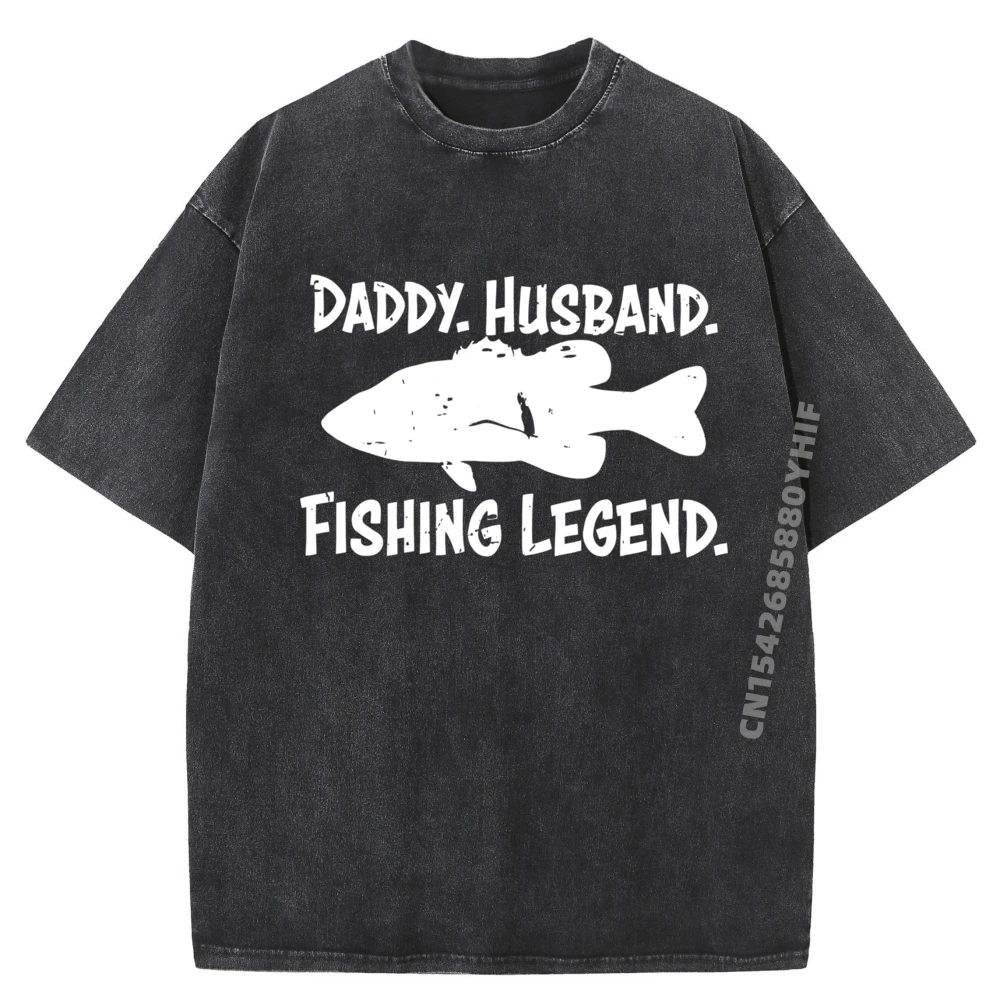 Daddy Husband Fishing Bass Legend Men Clothing Print Camisetas De Hombre Graphic Tee Men Funky Washed Shirt
Daddy Husband Fishing Bass Legend Men Clothing Print Camisetas De Hombre Graphic Tee Men Funky Washed Shirt