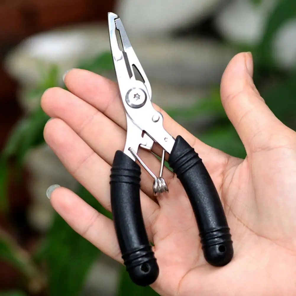 Lure Pliers Multifunction High Hardness Comfortable Grip Take Fish Hook Stainless Steel Fishing Pliers Road Pliers Outdoor Fishi
Lure Pliers Multifunction High Hardness Comfortable Grip Take Fish Hook Stainless Steel Fishing Pliers Road Pliers Outdoor Fishi