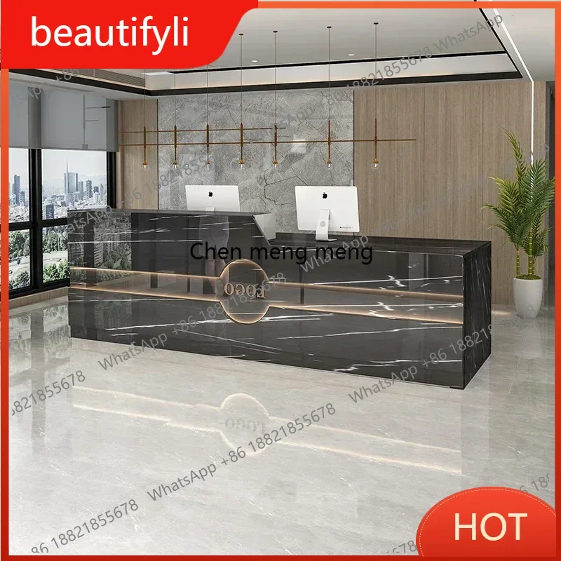 zj6660Desk Checkout Counter Supermarket Reseption Luxury Furniture Office Reception Salon Front Retail Showcase Modern
zj6660Desk Checkout Counter Supermarket Reseption Luxury Furniture Office Reception Salon Front Retail Showcase Modern
