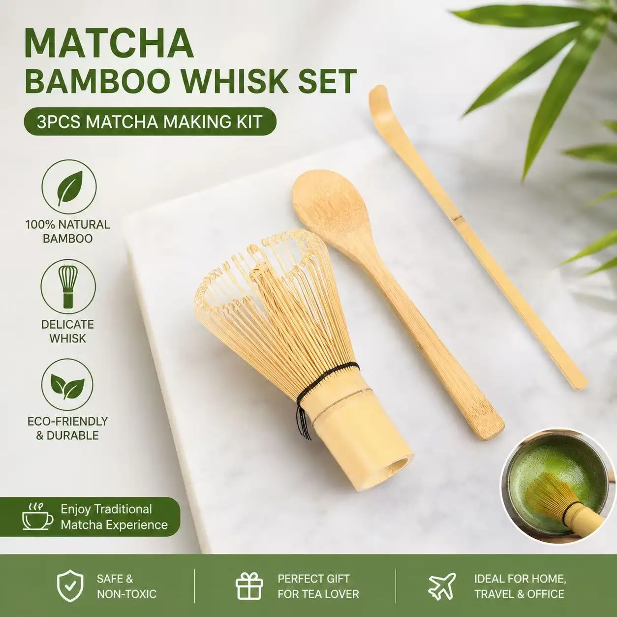 Tea Set Japanese Set Matcha Whisk (Chasen) Tea Spoon And Scoop (Chashaku) Matcha Tea Set Bamboo Accessories
Tea Set Japanese Set Matcha Whisk (Chasen) Tea Spoon And Scoop (Chashaku) Matcha Tea Set Bamboo Accessories