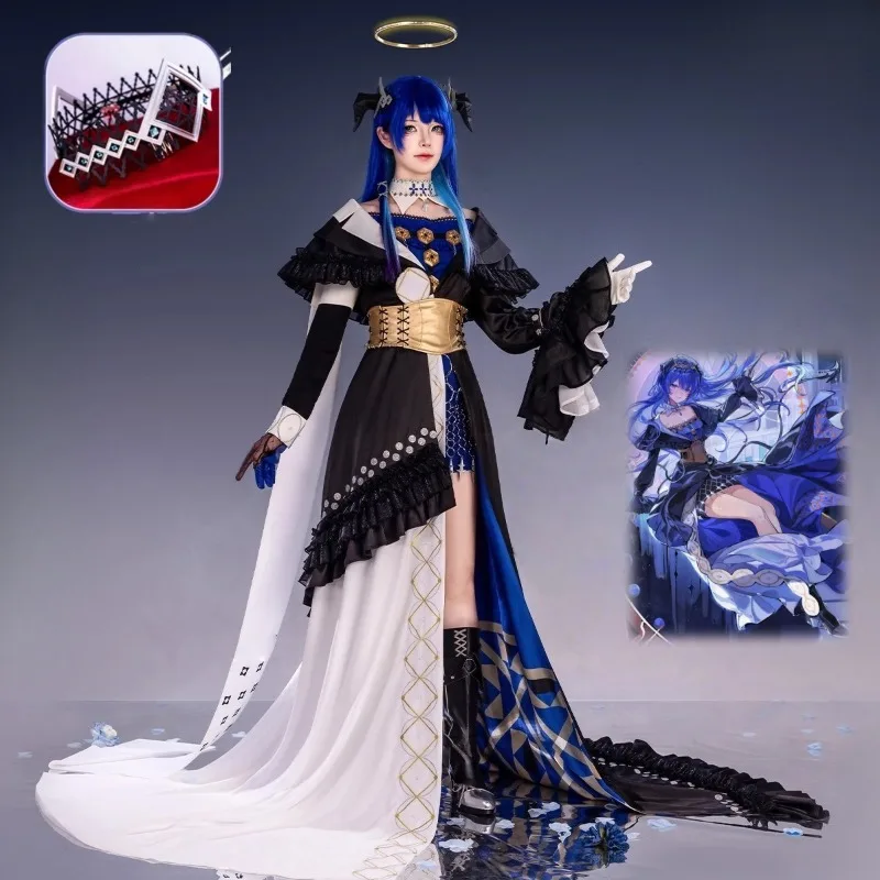 High Quality Game Arknights Mostima Cosplay Costume Unoform Long Dress Accessories Suit for Women Anime Party Roleplay Outfits
High Quality Game Arknights Mostima Cosplay Costume Unoform Long Dress Accessories Suit for Women Anime Party Roleplay Outfits
