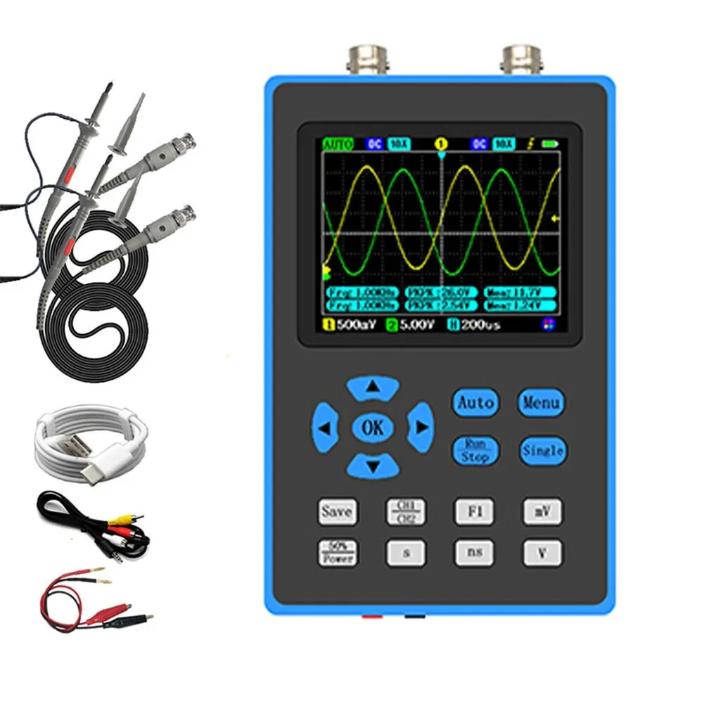 Digital Oscilloscope Device Usb FPGA Technology 210*140*115mm 120M Bandwidth USB Connection 2.5V Amplitude Output
Digital Oscilloscope Device Usb FPGA Technology 210*140*115mm 120M Bandwidth USB Connection 2.5V Amplitude Output