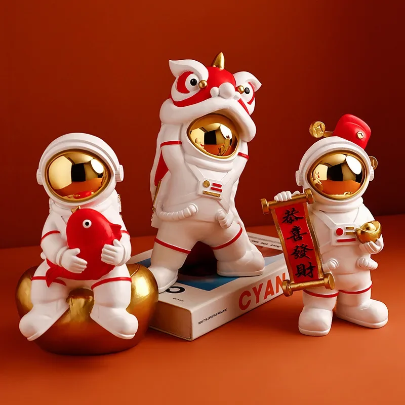 Creative Astronaut Small Sculpture Porch Living Room Bedroom Desktop Dining Table Modern Home Crafts Ornament Decoration
Creative Astronaut Small Sculpture Porch Living Room Bedroom Desktop Dining Table Modern Home Crafts Ornament Decoration