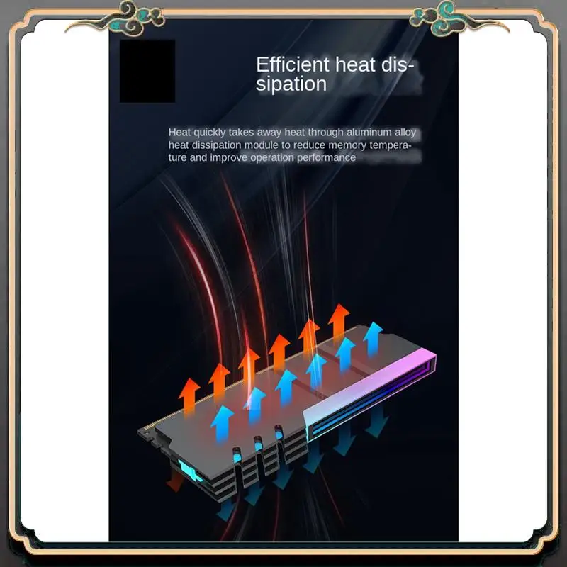 Reliable-2X Computer DDR4 DDR5 5V ARGB Sync Memory Radiator PC RGB Colorful RAM Heatsink Cooler Cooling Shim Armor Black
Reliable-2X Computer DDR4 DDR5 5V ARGB Sync Memory Radiator PC RGB Colorful RAM Heatsink Cooler Cooling Shim Armor Black