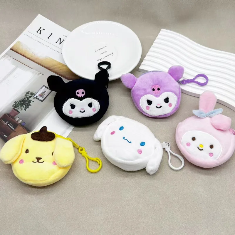Cartoon Kulomi Pompompurin Plush Keychain Creativity Cinnamoroll My Melody Coin Purse Student Portable Earphone Storage Bag Gift
Cartoon Kulomi Pompompurin Plush Keychain Creativity Cinnamoroll My Melody Coin Purse Student Portable Earphone Storage Bag Gift