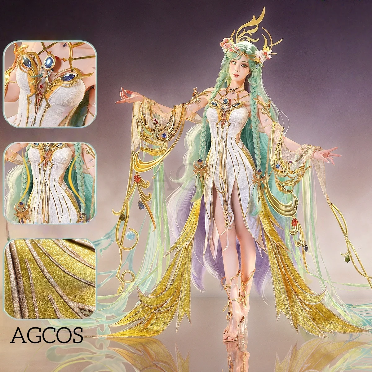 Костюм для косплея AGCOS Honor of Kings: Летнее платье Дяо Чань, женский игровой костюм, одежда для косплея
Костюм для косплея AGCOS Honor of Kings: Летнее платье Дяо Чань, женский игровой костюм, одежда для косплея