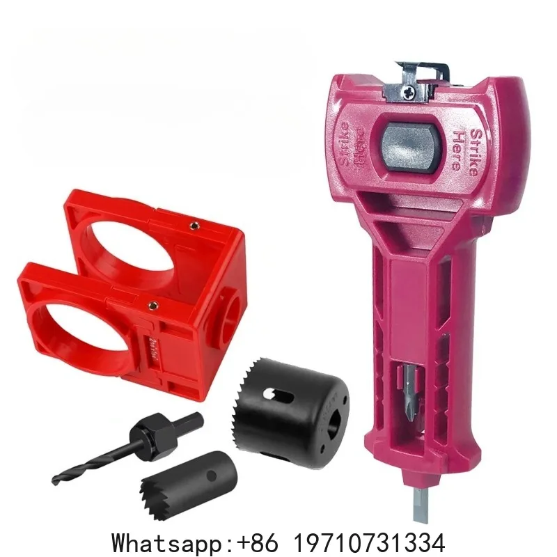 Ball Lock Hole Opener+Door Latch Installation Kit for Remove Material Accurate Scoring and Chiseling Door Installation Kit
Ball Lock Hole Opener+Door Latch Installation Kit for Remove Material Accurate Scoring and Chiseling Door Installation Kit