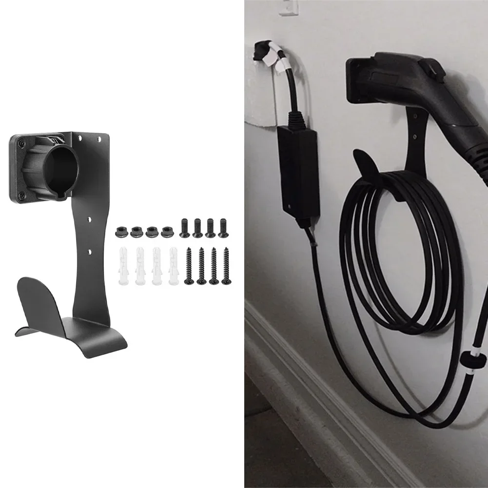 Wall Mounted Stainless Steel EV Charger Holder Wall Bracket Replacement For J1772 Connector Car Charger Holder Accessories
Wall Mounted Stainless Steel EV Charger Holder Wall Bracket Replacement For J1772 Connector Car Charger Holder Accessories