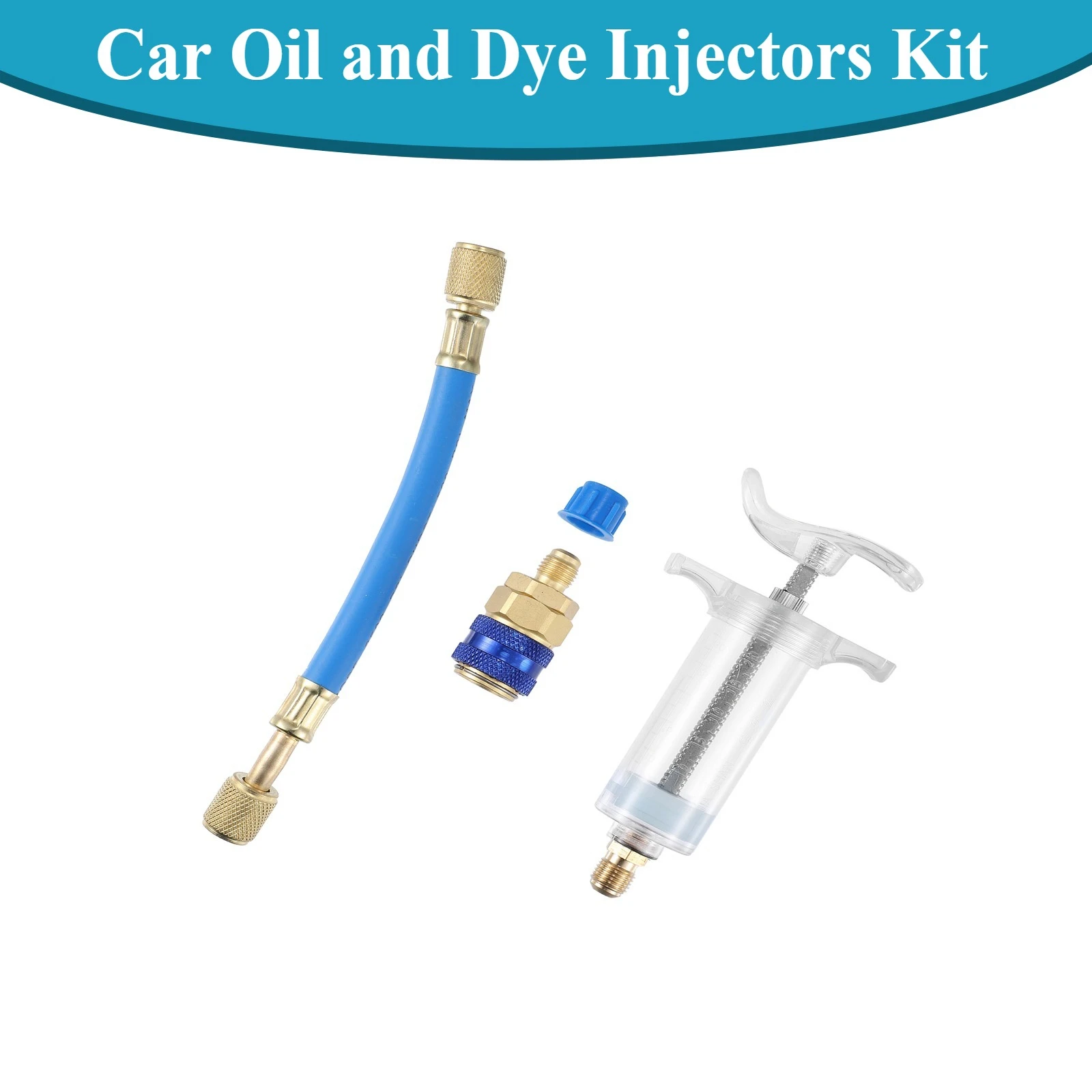 Universal Piece of 1 Car AC Oil Dye Injectors Kit 30ml/1 Oz HVAC Manual Compress
Universal Piece of 1 Car AC Oil Dye Injectors Kit 30ml/1 Oz HVAC Manual Compress