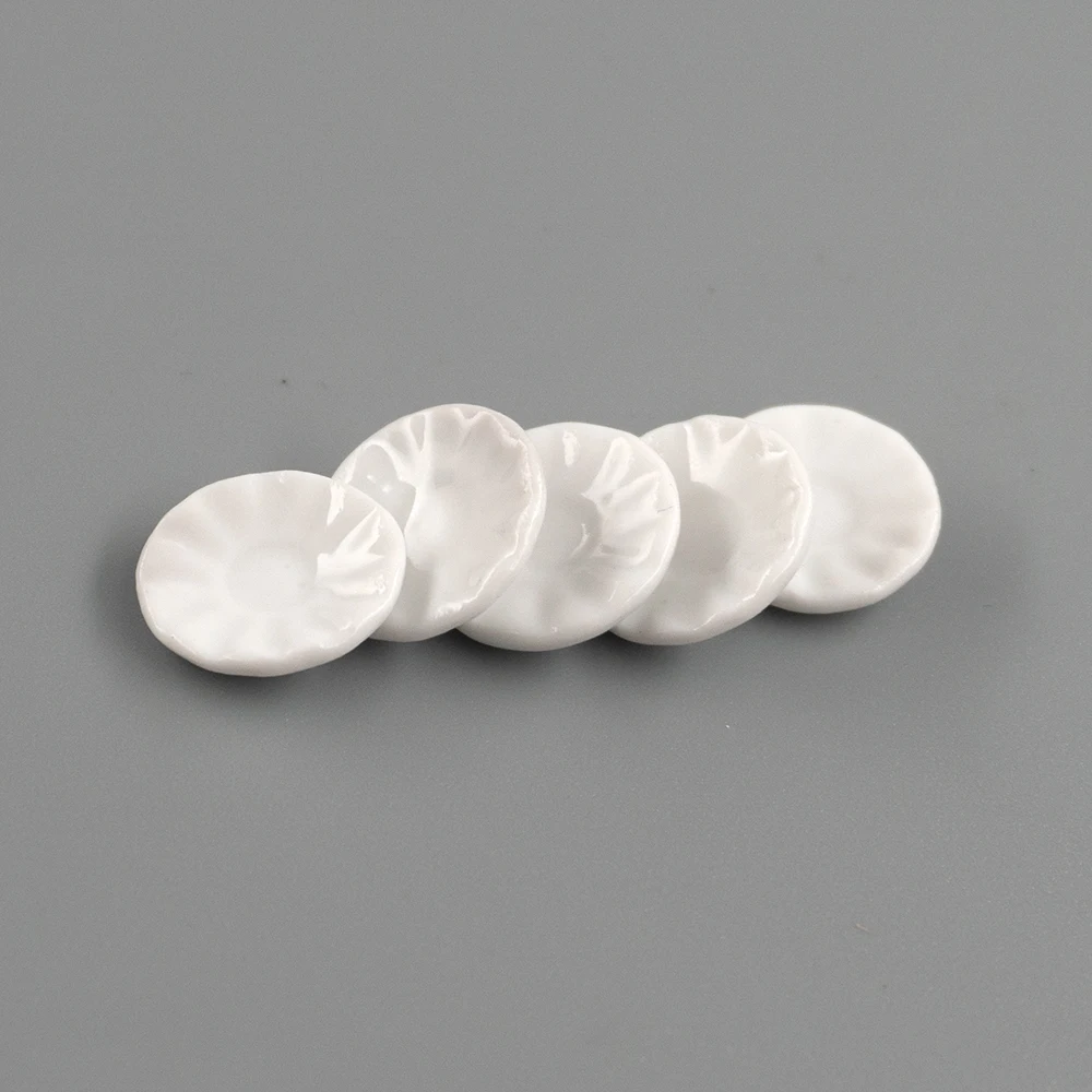 5Pcs 1/12 Dollhouse Miniature Accessories Mini Ceramic Food Plate Kitchen Fruit Dish Model Toy for Doll House Decoration ob11
5Pcs 1/12 Dollhouse Miniature Accessories Mini Ceramic Food Plate Kitchen Fruit Dish Model Toy for Doll House Decoration ob11