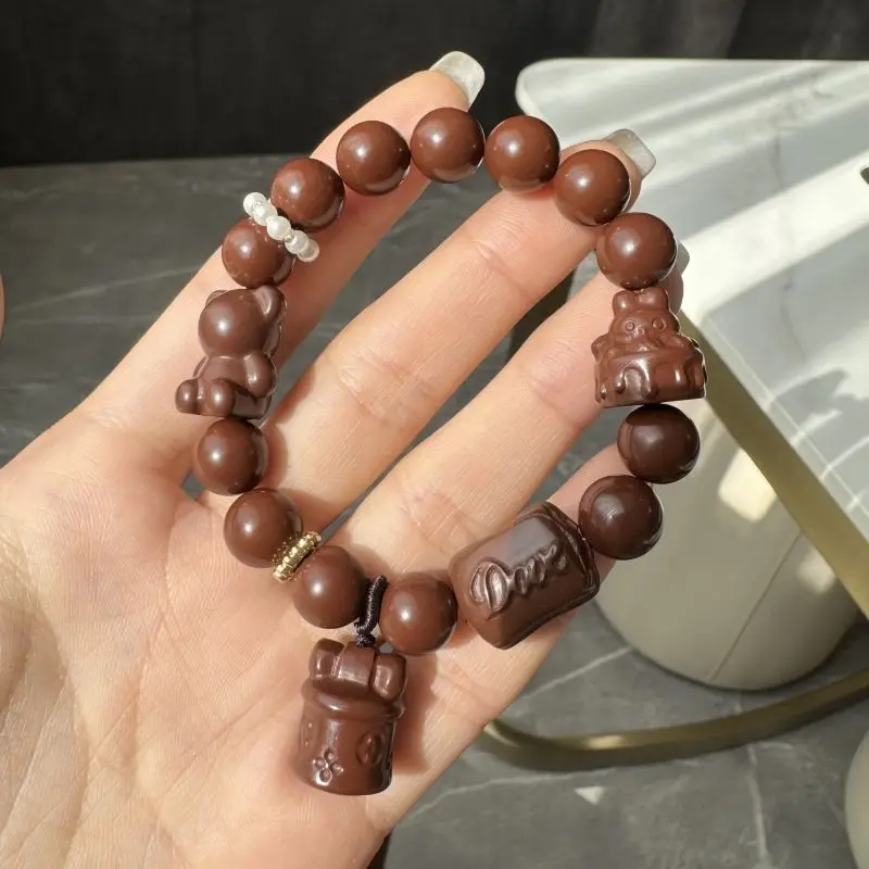 Alashan Chocolate Handmade DIY with Bear Bucket Bag, Rabbit Cake Jewelry, Gift for Friends
Alashan Chocolate Handmade DIY with Bear Bucket Bag, Rabbit Cake Jewelry, Gift for Friends