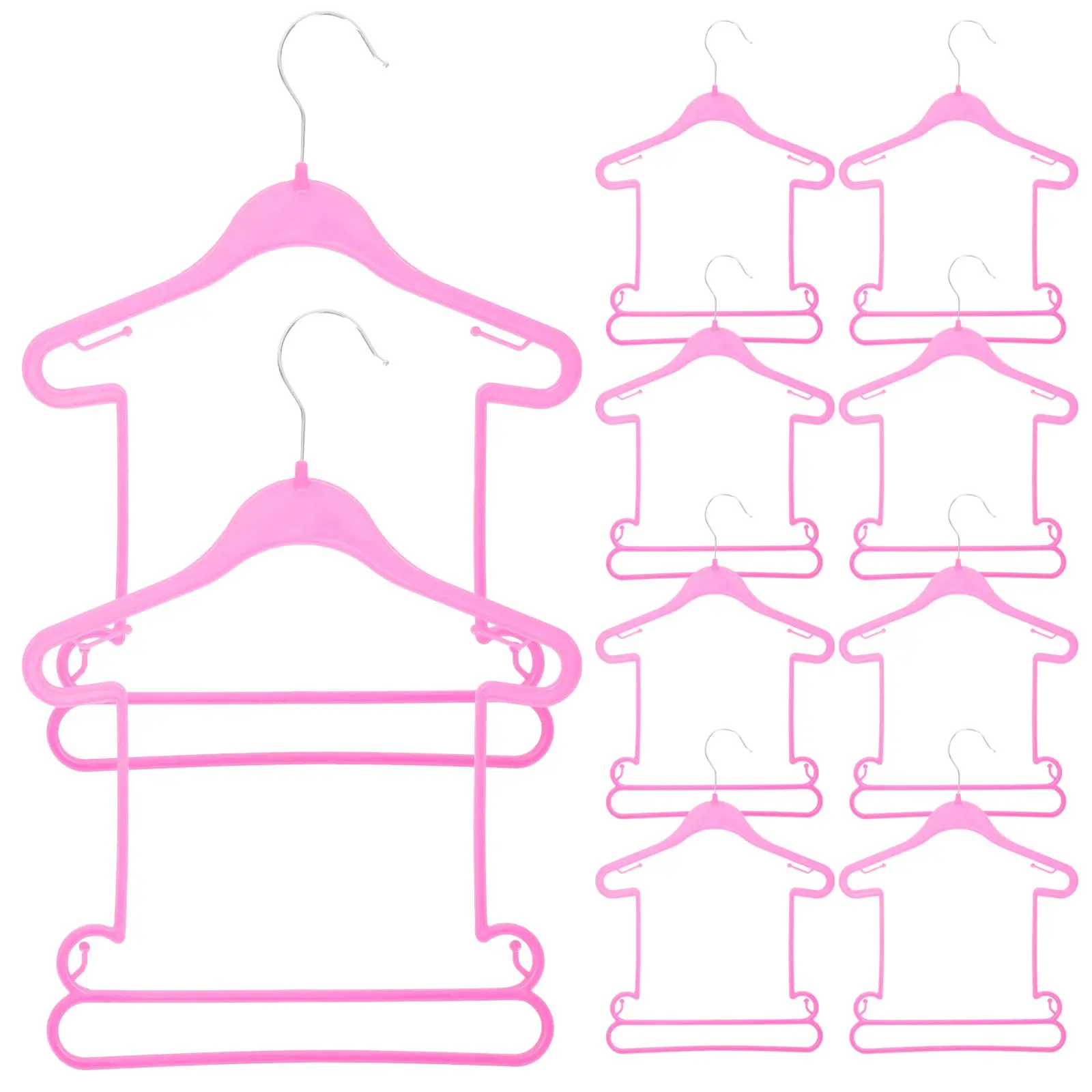10 Pcs Hanger Kids Plastic Closet Nursery Toddler Baby Hangers For Closet Clothes Display Small Firm Anti Skid
10 Pcs Hanger Kids Plastic Closet Nursery Toddler Baby Hangers For Closet Clothes Display Small Firm Anti Skid