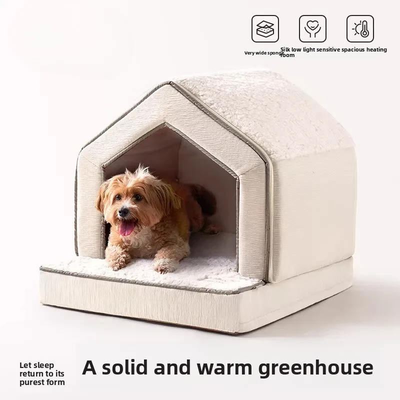Winter Warm Dog Bed Enclosed Washable Small Dog Cat House All Season Use
Winter Warm Dog Bed Enclosed Washable Small Dog Cat House All Season Use