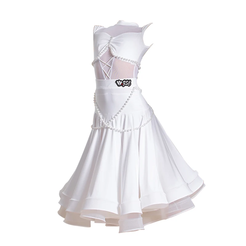 Modern Dance, Children's Social Dance, Waltz Practice Skirt, Girls' Art Exam Training Performance Dress, Performance Dress
Modern Dance, Children's Social Dance, Waltz Practice Skirt, Girls' Art Exam Training Performance Dress, Performance Dress