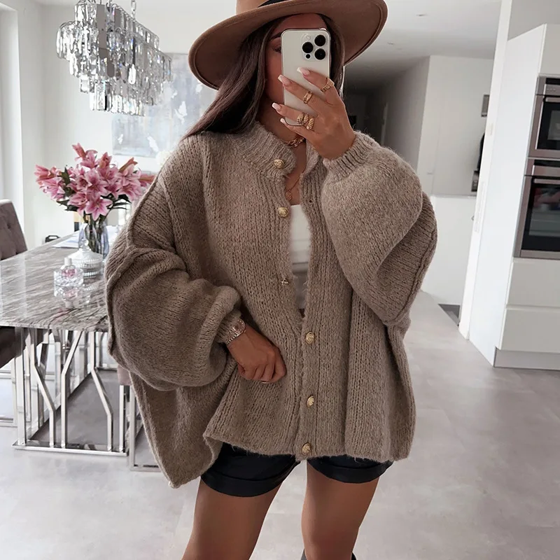 Vintage Pure Color Casual Batwing Sve Sweater Cardigan Warm Autumn Winter Women's Faion Commute Sle Loose Fit Knitwear
Vintage Pure Color Casual Batwing Sve Sweater Cardigan Warm Autumn Winter Women's Faion Commute Sle Loose Fit Knitwear