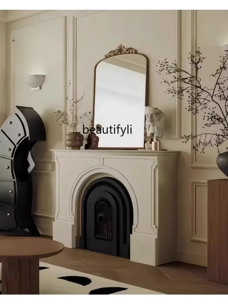 Simple solid wood creative fireplace modern complete storage cabinet entrance American sheltered fireplace cabinet
Simple solid wood creative fireplace modern complete storage cabinet entrance American sheltered fireplace cabinet