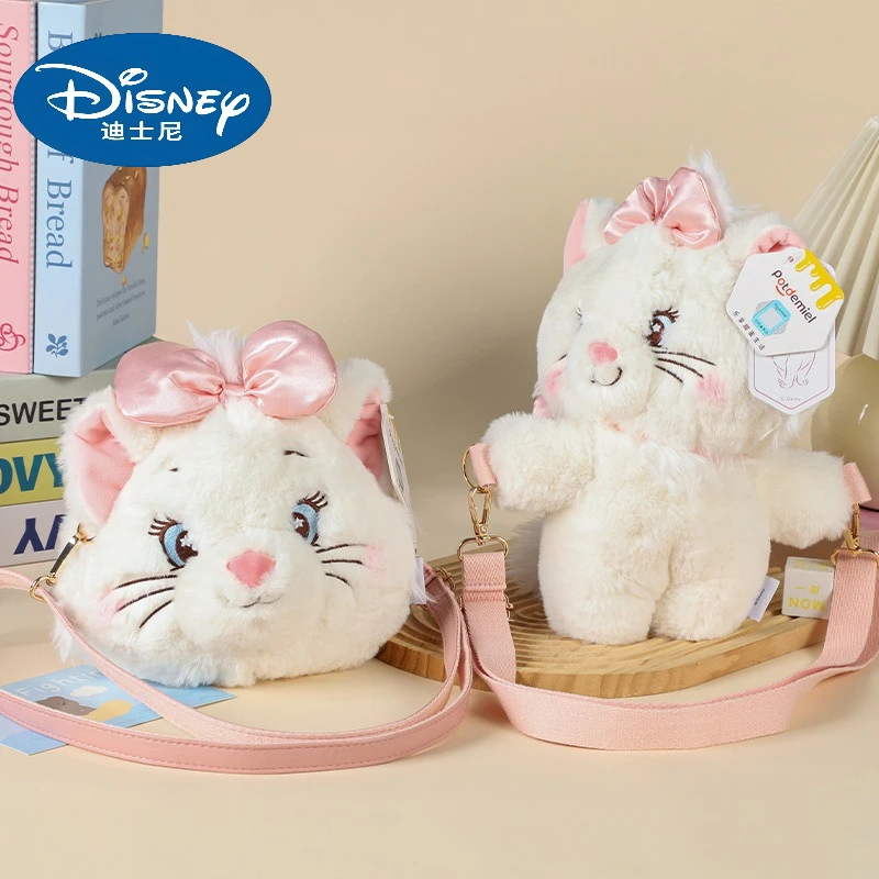 Плюшевая кукла Disney Mary Cat, большая сумка для лица, кукла на одно плечо, сумка через плечо, украшения для дома, лучший подарок на день рождения для девочек 
Плюшевая кукла Disney Mary Cat, большая сумка для лица, кукла на одно плечо, сумка через плечо, украшения для дома, лучший подарок на день рождения для девочек