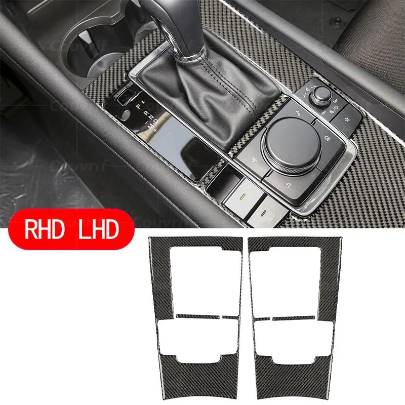 Carbon Fiber Cover Center Control Gear Panel Decorative Stickers For Mazda 3 Axela BP 2020-2022 Carbon Cover Sticker Accessories
Carbon Fiber Cover Center Control Gear Panel Decorative Stickers For Mazda 3 Axela BP 2020-2022 Carbon Cover Sticker Accessories
