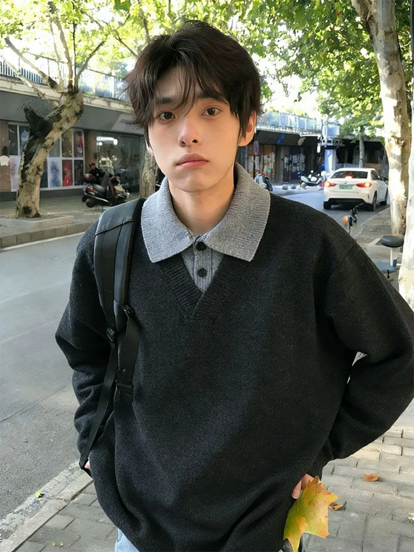 Мужской вязаный свитер-поло Thiened Deep Ey для зимы, повседневный, базовый слой, высокое качество, комфортный...
Мужской вязаный свитер-поло Thiened Deep Ey для зимы, повседневный, базовый слой, высокое качество, комфортный...