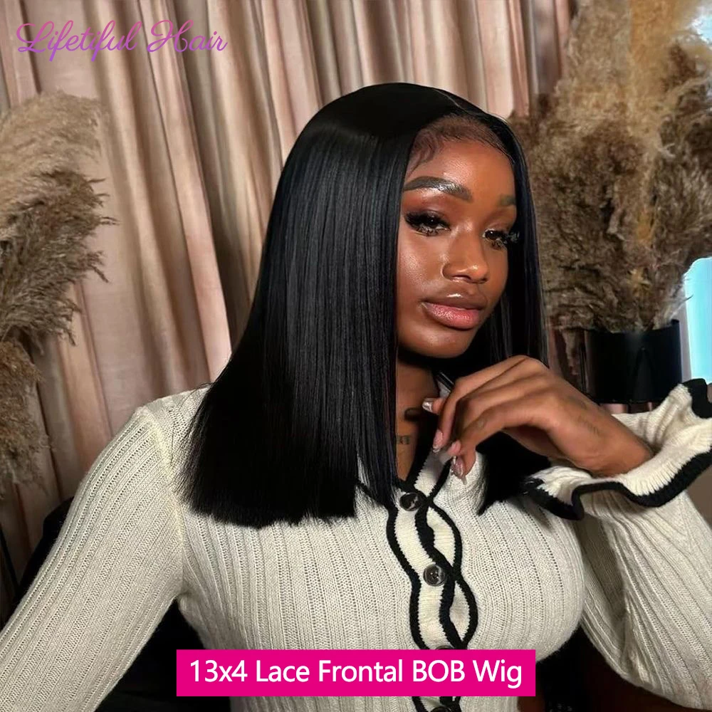 12Inch Bob Wig Human Hair 13x4 Straight Lace Front Wigs Human Hair 200% Density 12A Straight Bob Wigs For Black Women Pre Plucke
12Inch Bob Wig Human Hair 13x4 Straight Lace Front Wigs Human Hair 200% Density 12A Straight Bob Wigs For Black Women Pre Plucke