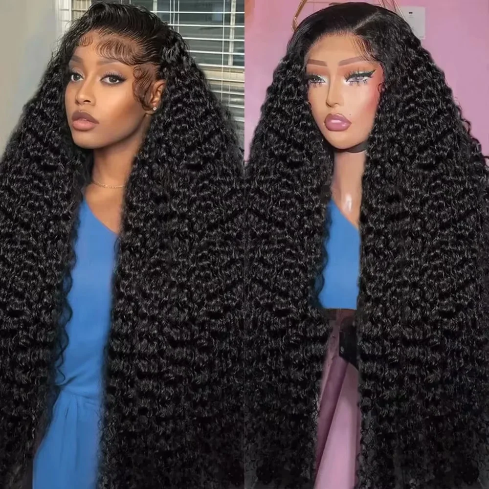 Remy Hair 42 46 Inch Long Deep Wave Wigs Brazilian 100% Human Hair 13x6 HD Transparent Lace Frontal Wig Natural Black Women Wigs
Remy Hair 42 46 Inch Long Deep Wave Wigs Brazilian 100% Human Hair 13x6 HD Transparent Lace Frontal Wig Natural Black Women Wigs