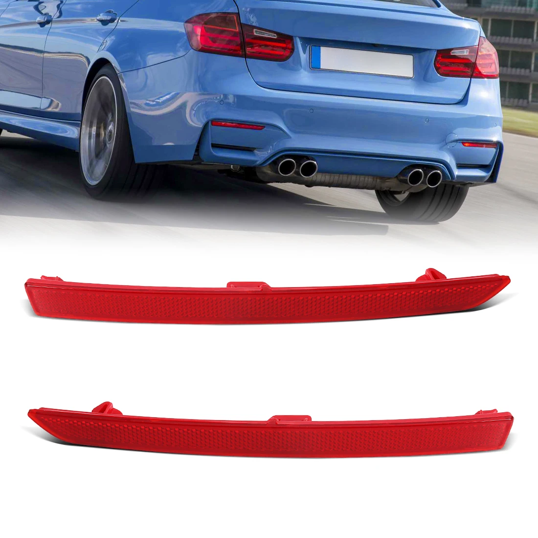 63147848583 63147848584 Задний бампер-отражатель для BMW 3 4 серии M3 M4 F80 F82 F83 2012-2019, светоотражающие полосы, предупреждающая деталь
63147848583 63147848584 Задний бампер-отражатель для BMW 3 4 серии M3 M4 F80 F82 F83 2012-2019, светоотражающие полосы, предупреждающая деталь