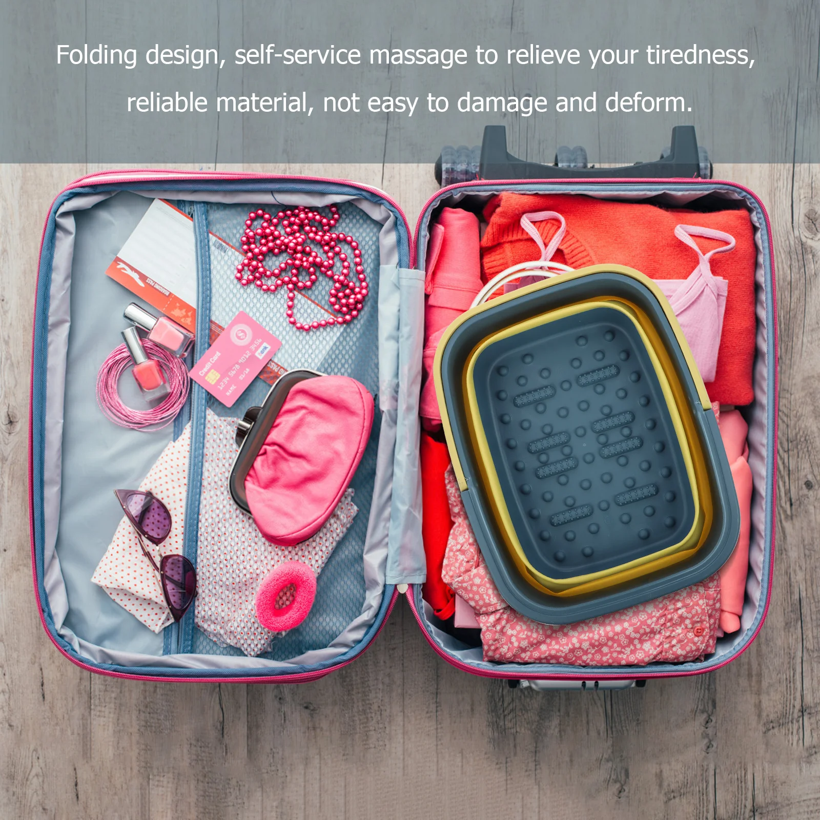 Многофункциональное ведро для замачивания ног, универсальное, для дома, прочное, с функцией хранения, 1 шт.
Многофункциональное ведро для замачивания ног, универсальное, для дома, прочное, с функцией хранения, 1 шт.