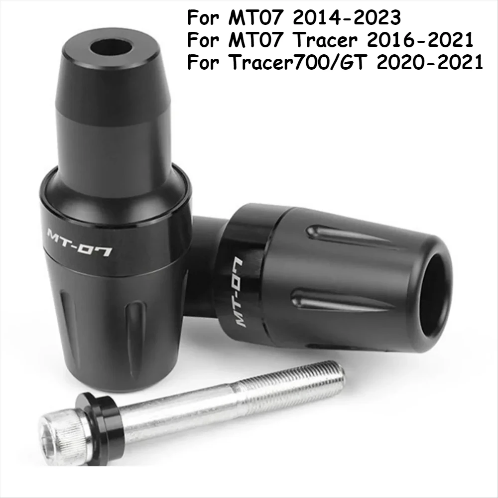 Motorcycle Falling Protection Crash Protectors Frame Sliders for MT07 2014-2023 Tracer700/GT 2020-2021 Black
Motorcycle Falling Protection Crash Protectors Frame Sliders for MT07 2014-2023 Tracer700/GT 2020-2021 Black