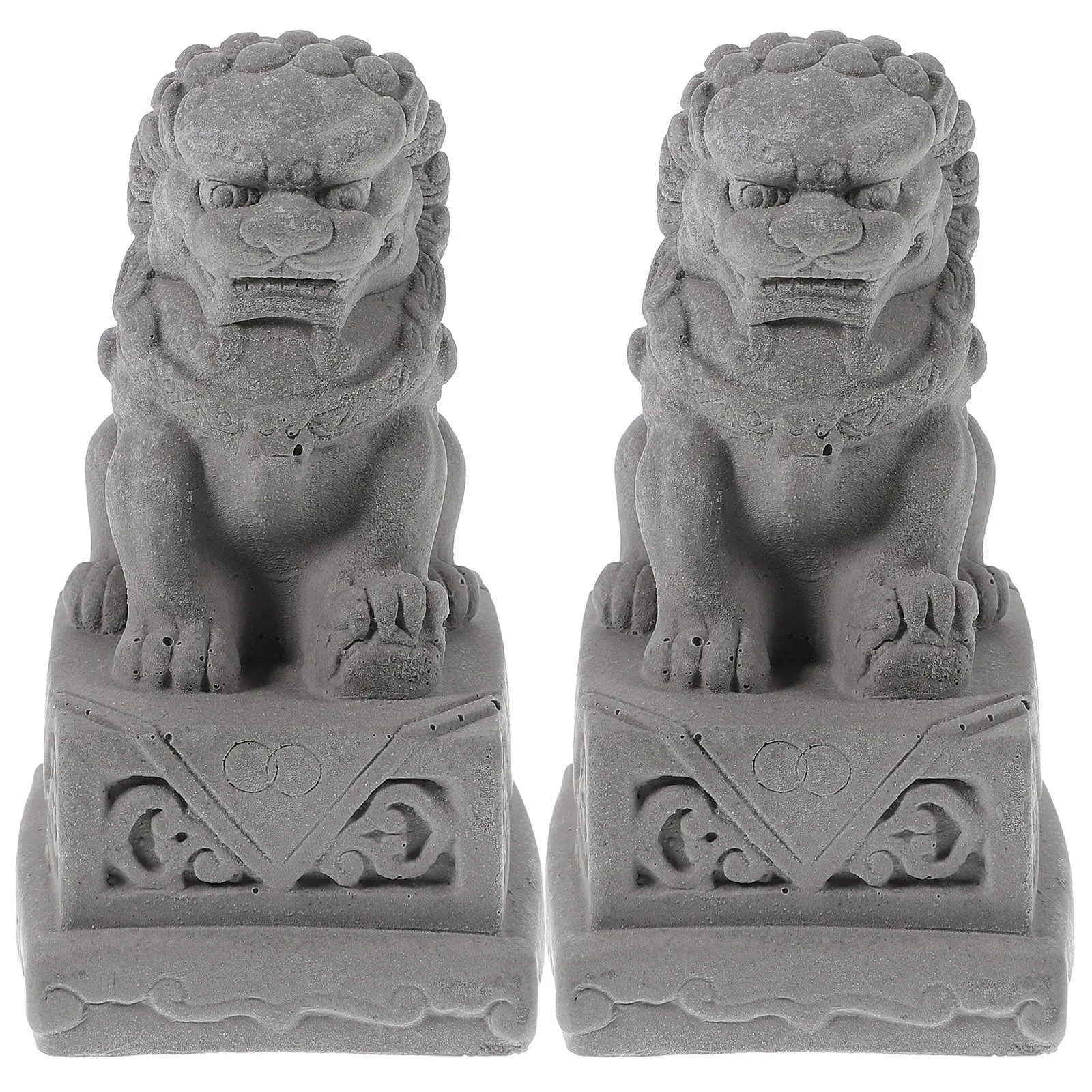 2Pcs Simulated Stone Lion Statue for Fish Tank Aquarium Terrarium Desktop Decor Cement Sculpture Home Garden Adornment
2Pcs Simulated Stone Lion Statue for Fish Tank Aquarium Terrarium Desktop Decor Cement Sculpture Home Garden Adornment