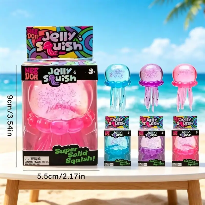 Новая серия мягких игрушек-антистресс Needoh Fuzz Ball Jellyfish в закрытой упаковке, различные цвета, милые медузы, для снятия стресса, расслабления, веселая игрушка, подарок
Новая серия мягких игрушек-антистресс Needoh Fuzz Ball Jellyfish в закрытой упаковке, различные цвета, милые медузы, для снятия стресса, расслабления, веселая игрушка, подарок