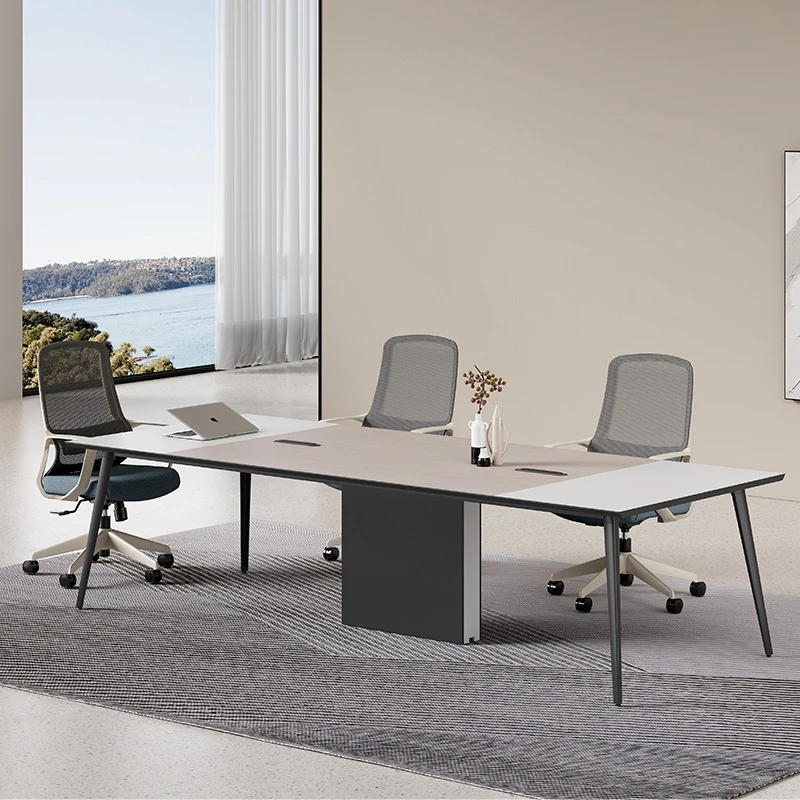 Zitai Office Conference Room Table And Chair Combination Office Furniture Reception And Negotiation Meeting Desk
Zitai Office Conference Room Table And Chair Combination Office Furniture Reception And Negotiation Meeting Desk