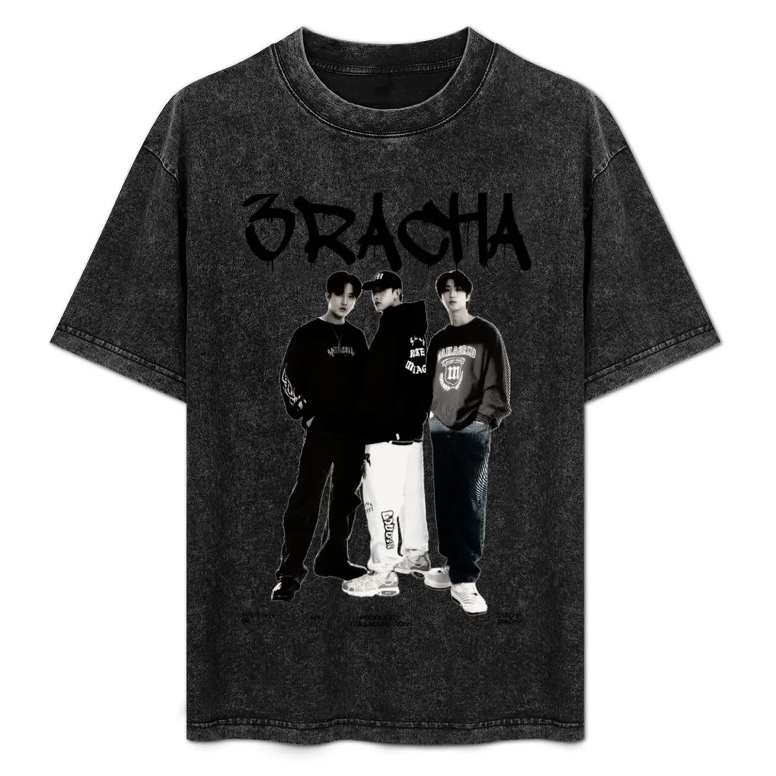 3RACHA T-Shirt Urban Style Casual Short Sleeve Top
3RACHA T-Shirt Urban Style Casual Short Sleeve Top