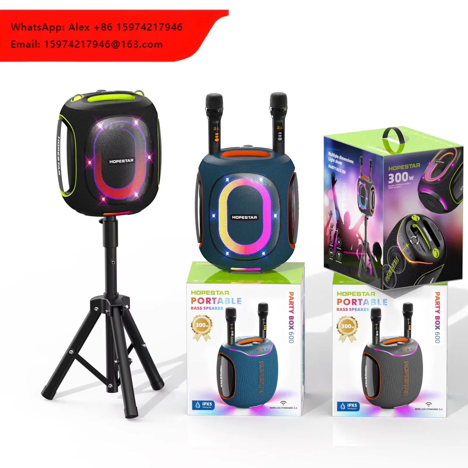 2026 HOPESTAR PARTYBOX600 300W High-quality Subwoofer Wireless Speaker IPX5 Waterproof Outdoor Portable Home With Microphone
2026 HOPESTAR PARTYBOX600 300W High-quality Subwoofer Wireless Speaker IPX5 Waterproof Outdoor Portable Home With Microphone