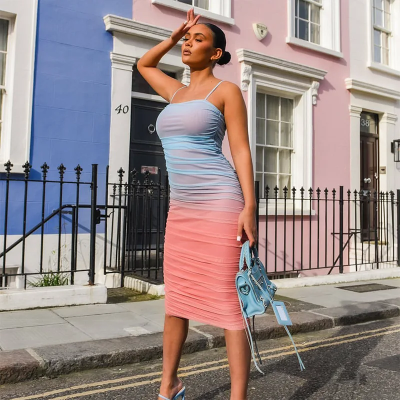 2023 New Gradient Summer Dress for Women Vintage Bohemian Casual Sleeveless Pullover Dress Sexy Hollow Out Loose Beach Dress
2023 New Gradient Summer Dress for Women Vintage Bohemian Casual Sleeveless Pullover Dress Sexy Hollow Out Loose Beach Dress