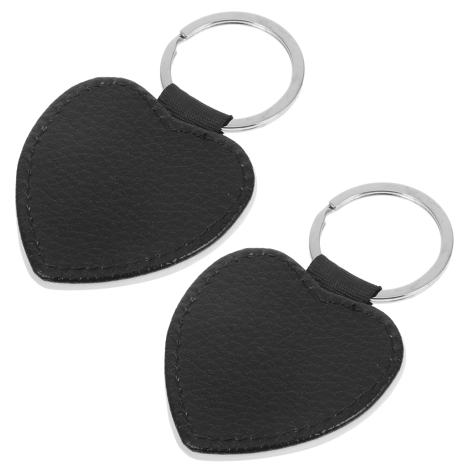 Lychee Pattern Keychain Black Heart Shaped Ring Pendant Sublimation Charms Bag DIY
Lychee Pattern Keychain Black Heart Shaped Ring Pendant Sublimation Charms Bag DIY