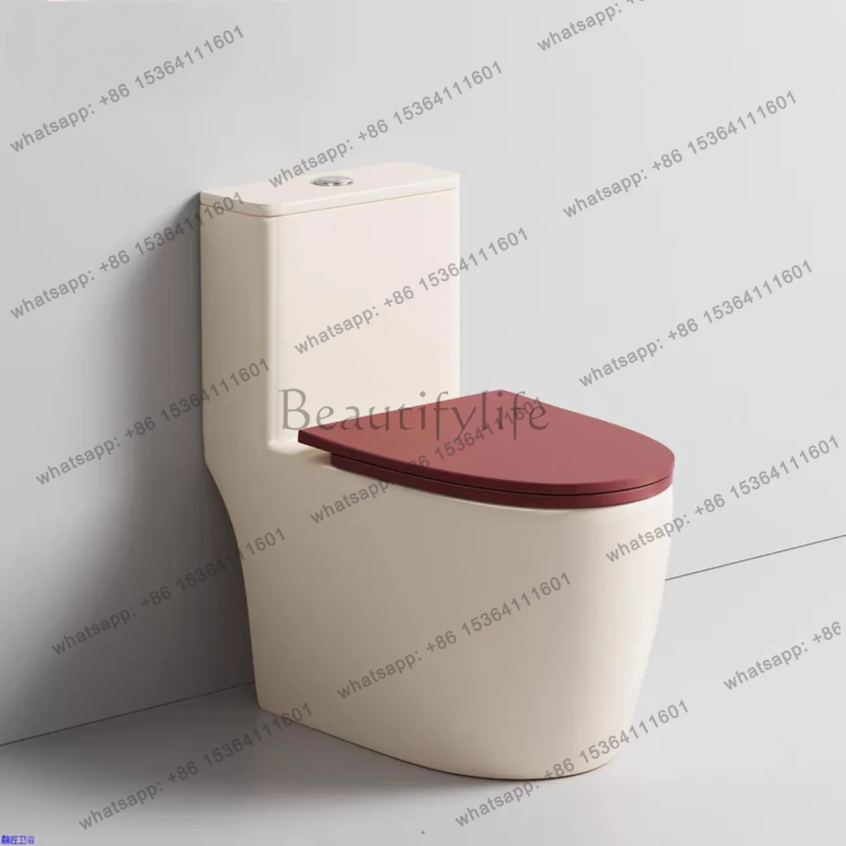Toilet siphon toilet minimalist cream style bathroom ceramic household silent toilet
Toilet siphon toilet minimalist cream style bathroom ceramic household silent toilet