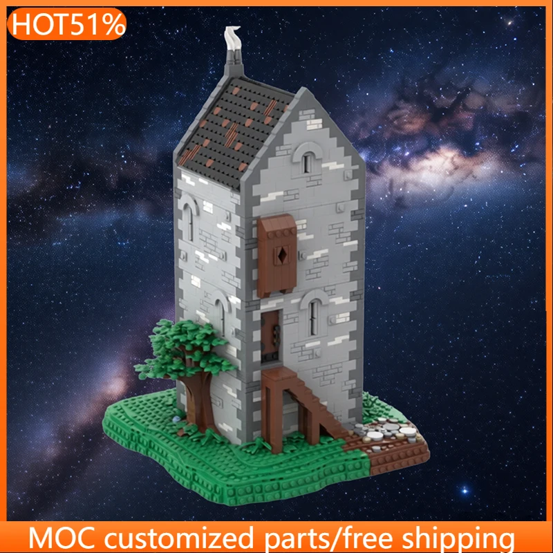 2896 PCS Customize Tower MOC Customize Modular Building Block Kids Popular Simple Technology Design Model DIY Assembly Toy Gift