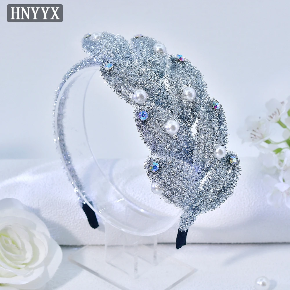 HNYYX Atmosphere Bride Hair Accessories Glittering Chenille Stem Headband Elegant Headdress Beautiful Girl Headwear A371
HNYYX Atmosphere Bride Hair Accessories Glittering Chenille Stem Headband Elegant Headdress Beautiful Girl Headwear A371