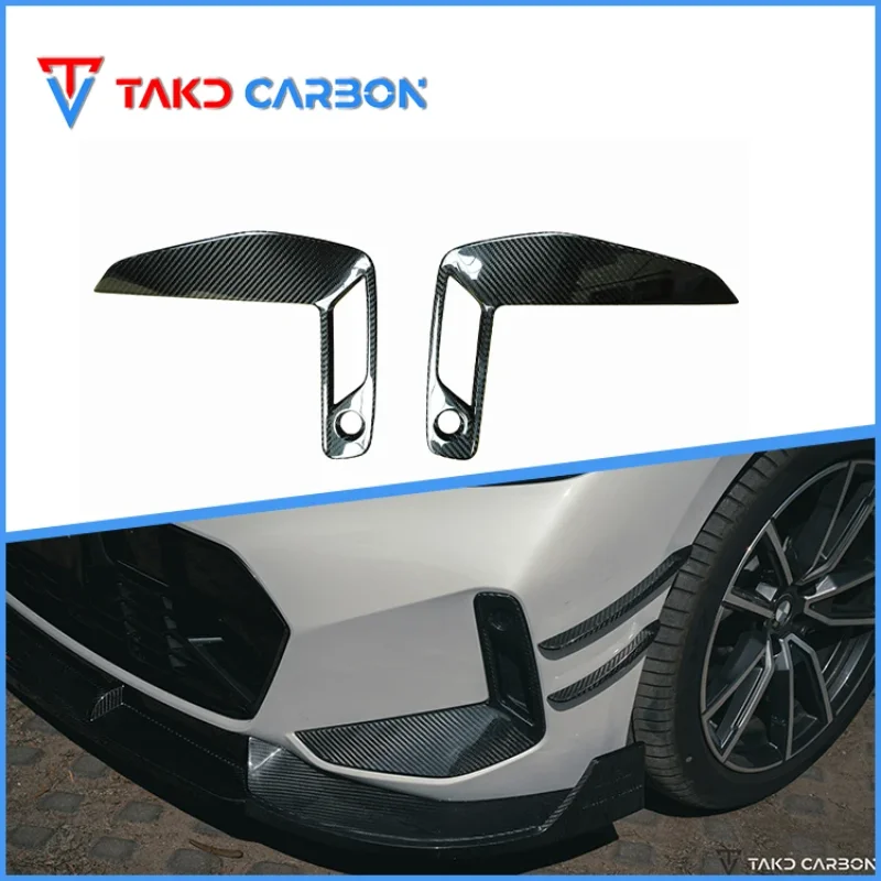 TAKD Carbon Dry Carbon Fiber Front Fog Lamp Frame universal rear spoilers For BMW 3 Series 330i 340i G20,G28 2023
TAKD Carbon Dry Carbon Fiber Front Fog Lamp Frame universal rear spoilers For BMW 3 Series 330i 340i G20,G28 2023