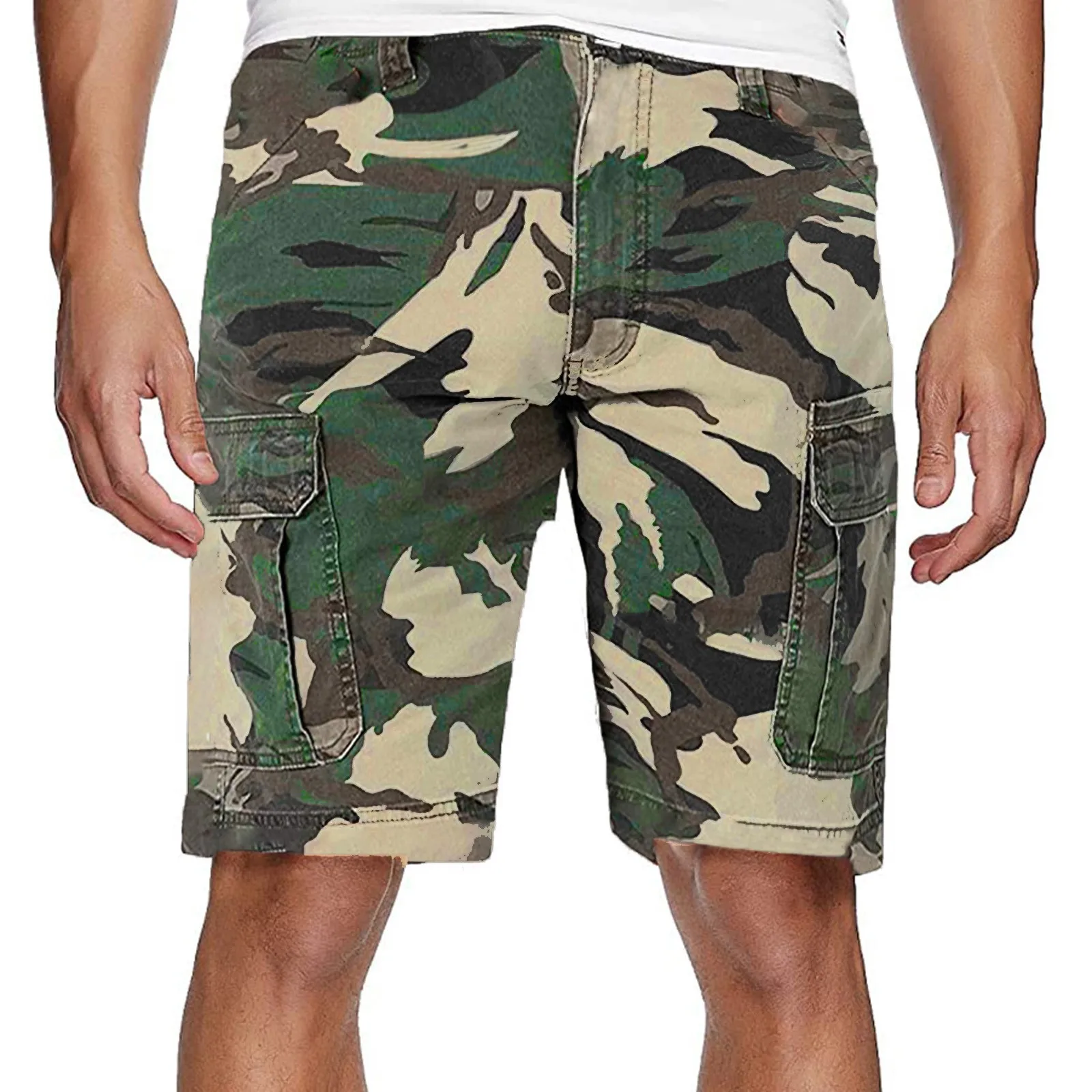 Sportswear Men's Shorts Athletic Cargo Shorts Multi Pockets Casual Men's Pants Streetwear Basketball Training Jogging Short
Sportswear Men's Shorts Athletic Cargo Shorts Multi Pockets Casual Men's Pants Streetwear Basketball Training Jogging Short