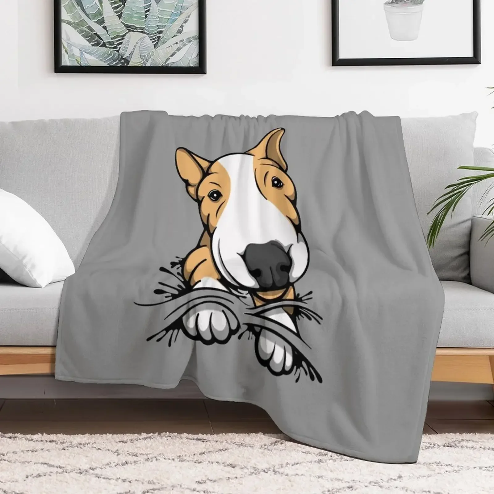 Cute Puppy Bull Terrier Tan and White Throw Blanket Sleeping Bag for sofa halloween Blankets
Cute Puppy Bull Terrier Tan and White Throw Blanket Sleeping Bag for sofa halloween Blankets