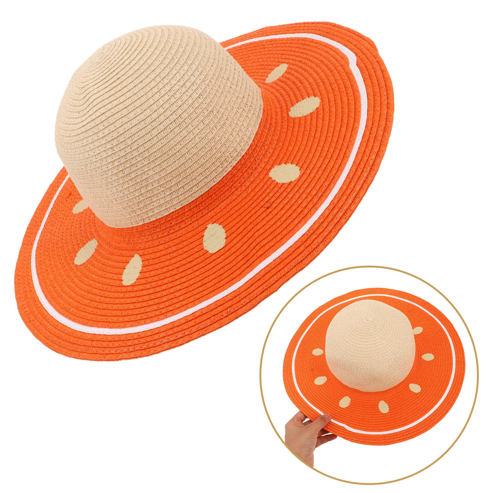 Watermelon Print Oversized Brim Sun Hat For Women Uv Protection Lightweight Summer Beach Travel Garden Wide Brim Straw Cap
Watermelon Print Oversized Brim Sun Hat For Women Uv Protection Lightweight Summer Beach Travel Garden Wide Brim Straw Cap