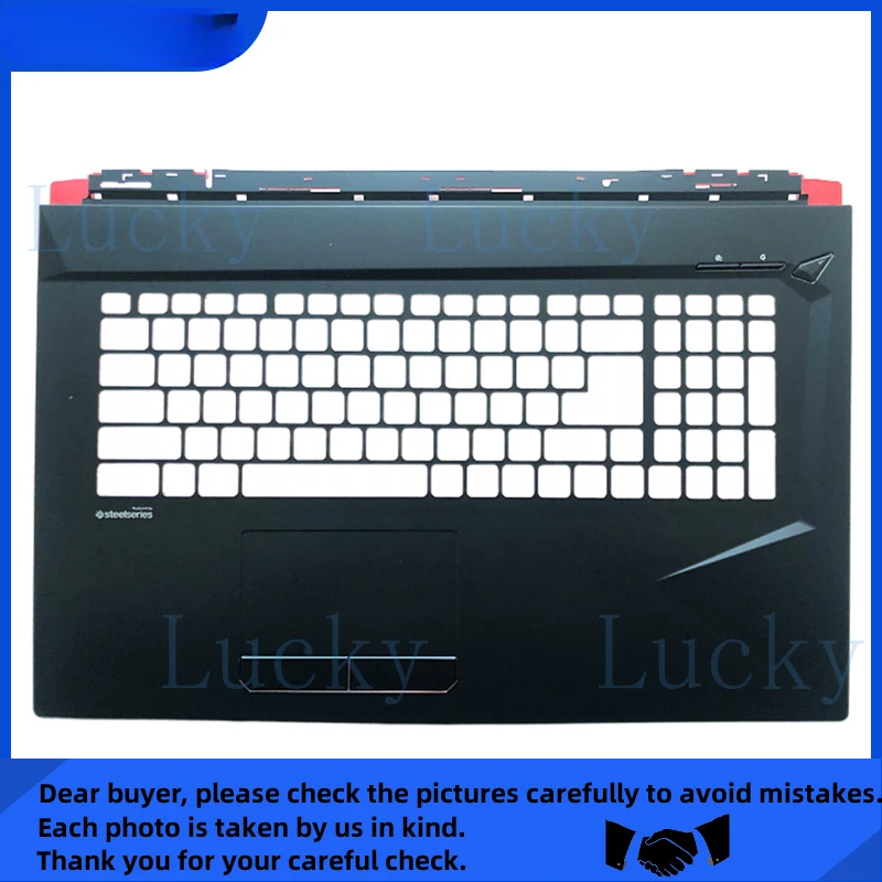 Новая верхняя крышка-подставка для рук (пальмрест) черного цвета для MSI GL73 GP73 GP73M MS-17P1
Новая верхняя крышка-подставка для рук (пальмрест) черного цвета для MSI GL73 GP73 GP73M MS-17P1