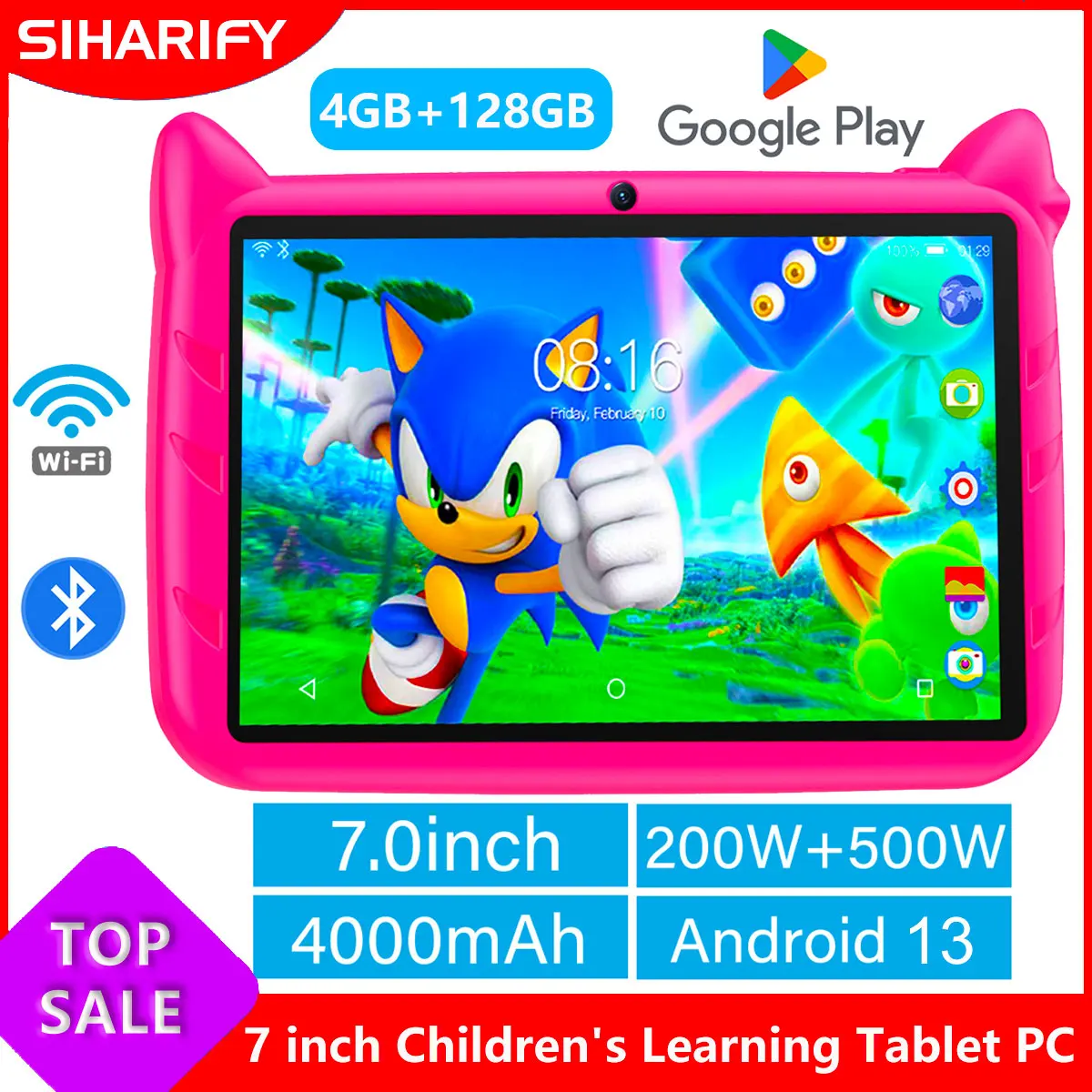 Новый детский планшет 2026 года с 5G Wi-Fi, 7-дюймовым экраном, 4 ГБ ОЗУ + 128 ГБ ПЗУ, для рисования и обучения, портативный мини-планшет, четырехъядерный процессор, две камеры, аккумулятор 4000 мАч
Новый детский планшет 2026 года с 5G Wi-Fi, 7-дюймовым экраном, 4 ГБ ОЗУ + 128 ГБ ПЗУ, для рисования и обучения, портативный мини-планшет, четырехъядерный процессор, две камеры, аккумулятор 4000 мАч