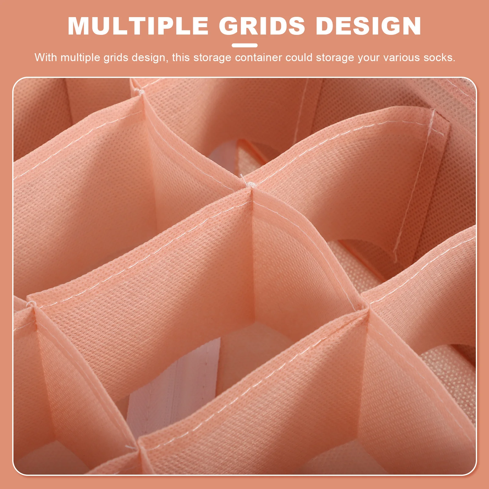 3Pcs Underwear Storage Boxes Pink Non-Woven Fabric Socks Organizer Multi-Grid Container Underpants Bedroom Supplies
3Pcs Underwear Storage Boxes Pink Non-Woven Fabric Socks Organizer Multi-Grid Container Underpants Bedroom Supplies