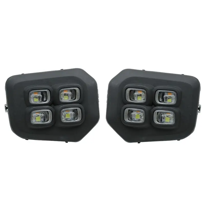 LED DRL For Toyota Tacoma 2016-2023 Daytime Running Light Fog Lamp With Turn Signal Accessories White+Yellow
LED DRL For Toyota Tacoma 2016-2023 Daytime Running Light Fog Lamp With Turn Signal Accessories White+Yellow